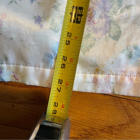 Aria womens pajama set size medium 12 14 white floral flannel lining button - Picture 6 of 14